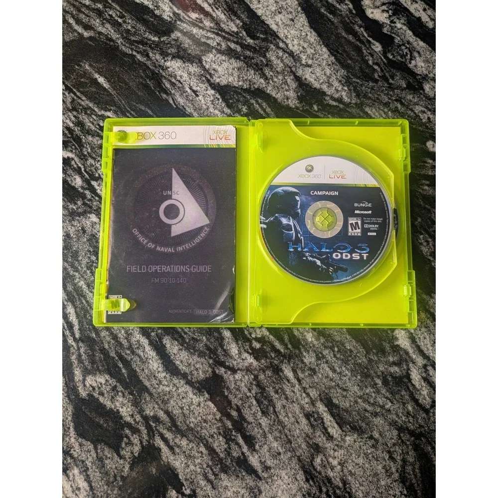 Halo 3: ODST (Microsoft Xbox 360, 2009)‎ Complete CIB Tested Works